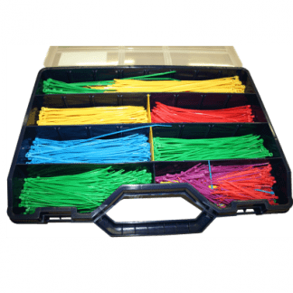 serre-cable de couleurs, Buntes Kabelbinderset, set of colored cable ties